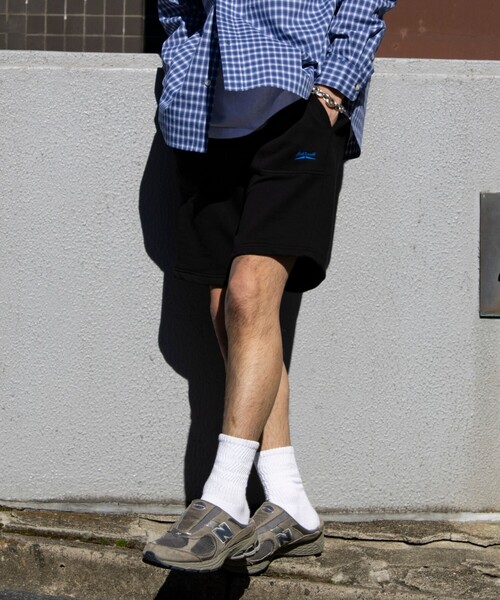 JACK PURCELL（ジャックパーセル）の「【Jack Purcell/ジャックパーセル】コーマ裏毛 スウェットハーフパンツ ショートパンツ（その他パンツ・メンズ・ブルー/アッシュグレー/ブラック・S/M/L）」の17枚目の写真