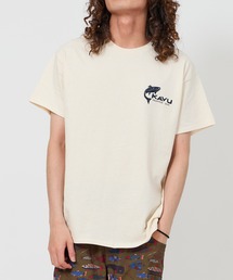 KAVU（カブー）の「KAVU/カブー Simple Salom Tee/シンプルサーモンティー（Tシャツ/カットソー）」