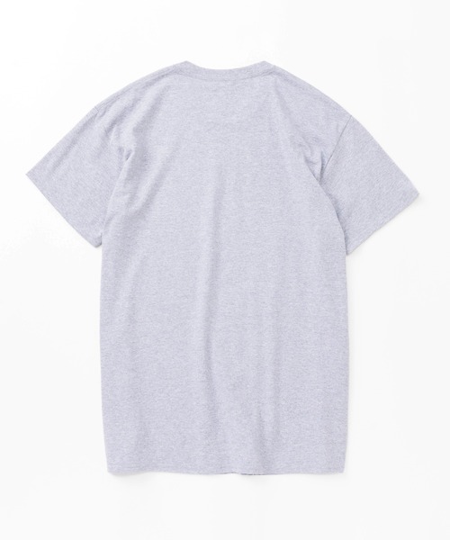 KAVU（カブー）の「KAVU/カブー Simple Salom Tee/シンプルサーモンティー（Tシャツ/カットソー・メンズ・インディゴブルー/マルーン/パープル/ブラック/オリーブ/ライトピンク/グレー/アッシュグレー/ナチュラル/ライム・LARGE/X-LARGE/MEDIUM）」の17枚目の写真