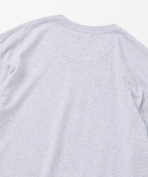 KAVU（カブー）の「KAVU/カブー Simple Salom Tee/シンプルサーモンティー（Tシャツ/カットソー・メンズ・インディゴブルー/マルーン/パープル/ブラック/オリーブ/ライトピンク/グレー/アッシュグレー/ナチュラル/ライム・LARGE/X-LARGE/MEDIUM）」の19枚目の写真