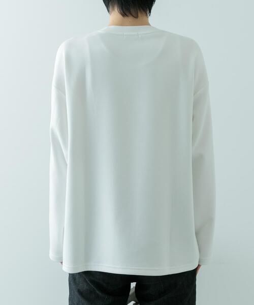 ITEMS URBANRESEARCH（アイテムズ アーバンリサーチ）の「Art Graphic ポンチカットソー Dawn（Tシャツ/カットソー・メンズ・ブラック/ホワイト・MEDIUM/LARGE）」の9枚目の写真