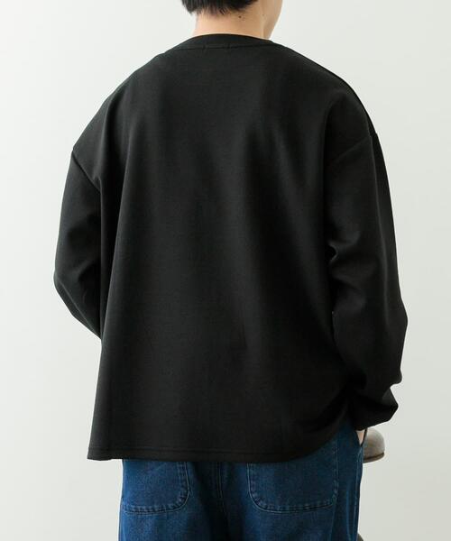 ITEMS URBANRESEARCH（アイテムズ アーバンリサーチ）の「Art Graphic ポンチカットソー Dawn（Tシャツ/カットソー・メンズ・ブラック/ホワイト・MEDIUM/LARGE）」の18枚目の写真