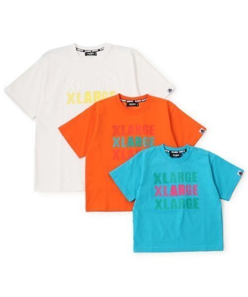 KODAK★大人気★KIDS★シナリピグメント半袖Tシャツ♪ セール】ブロックロゴプリント半袖Tシャツ(Tシャツ/カットソー