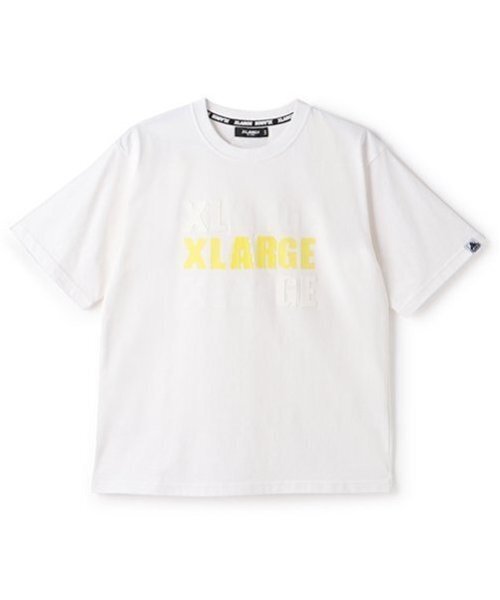 XLARGE KIDS グラフィックプリント 半袖 Tシャツ 送料込 XLARGE KIDSロゴ総柄半袖Tシャツ S - koguma online shop | 子供