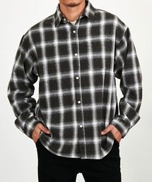 SILVER BULLET（シルバーバレット）の「『CavariA/キャバリア』スノーウォッシュチェック長袖シャツ（シャツ/ブラウス）」