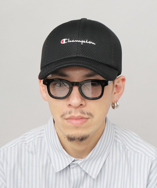 ロングビル パフメッシュキャップ つば長 深め（キャップ