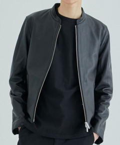 セール】ラムレザー シングルライダースジャケット（ライダース