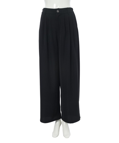 Edit Sheen（エディットシーン）の「タックワイドパンツ（その他パンツ・レディース・オフホワイト/チャコールグレー/ブラック・M）」の20枚目の写真