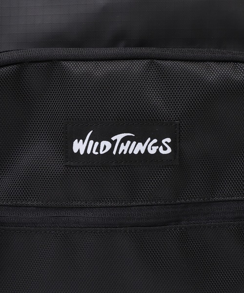 WILD THINGS(ワイルドシングス)の「WILD THINGS エクスパンダブル 大容量 ビッグ バックパック(バックパック/リュック・メンズ・ブラック/ライム・FREE)」の4枚目の写真