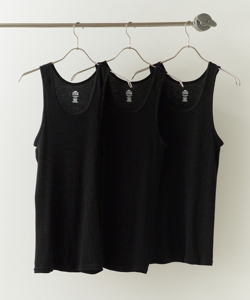 PRO CLUB （プロクラブ）の「【PROCLUB/プロクラブ】A-Shirts Aシャツ タンクトップ リブ 3枚入り（タンクトップ・メンズ・ブラック/ホワイト・XL/L/M）」の13枚目の写真