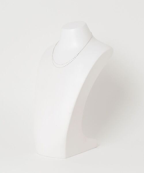 MAISON D' PULSE(メゾンドパルス)の「MAISON D’ PULSE( メゾンドパルス )ドルチェネックレス(ネックレス・レディース・シルバー・F)」の2枚目の写真