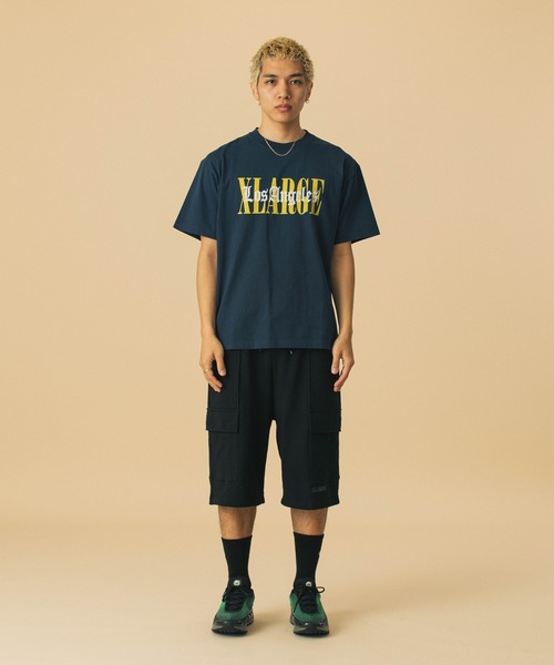 XLARGE(エクストララージ)の「SWEAT CARGO SHORT PANTS(スウェットパンツ・メンズ・カモフラージュ/ブラック/オリーブ・S/M/L/XL)」の10枚目の写真