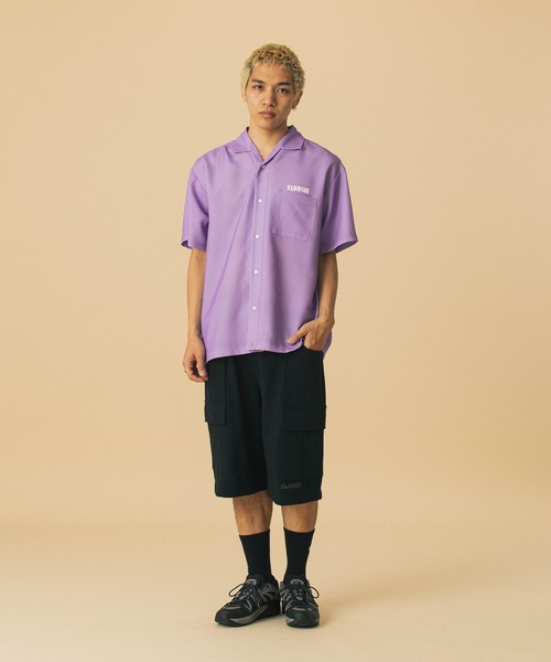 XLARGE(エクストララージ)の「SWEAT CARGO SHORT PANTS(スウェットパンツ・メンズ・カモフラージュ/ブラック/オリーブ・S/M/L/XL)」の12枚目の写真