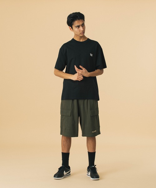 XLARGE(エクストララージ)の「SWEAT CARGO SHORT PANTS(スウェットパンツ・メンズ・カモフラージュ/ブラック/オリーブ・S/M/L/XL)」の16枚目の写真