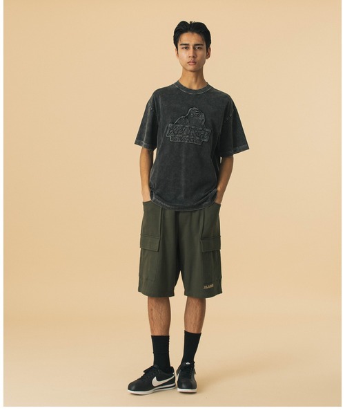XLARGE(エクストララージ)の「SWEAT CARGO SHORT PANTS(スウェットパンツ・メンズ・カモフラージュ/ブラック/オリーブ・S/M/L/XL)」の17枚目の写真
