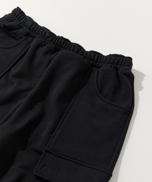 XLARGE(エクストララージ)の「SWEAT CARGO SHORT PANTS(スウェットパンツ・メンズ・カモフラージュ/ブラック/オリーブ・S/M/L/XL)」の21枚目の写真