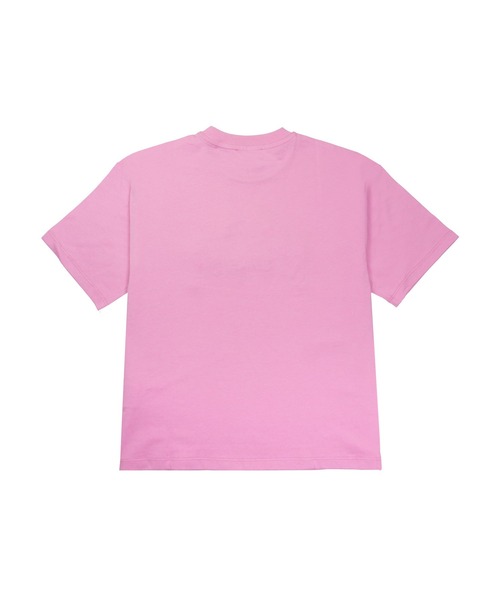 MSGM KIDS(エムエスジーエムキッズ)の「MSGM FLOWER ビジューロゴTシャツ(Tシャツ/カットソー・キッズ・ピンク/ブラック・12/14)」の5枚目の写真