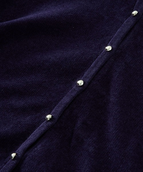 BABYLONE（バビロン）の「コットンモールカーディガン（カーディガン/ボレロ・レディース・ライトブラウン/ネイビー/グレイッシュベージュ・フリー）」の6枚目の写真