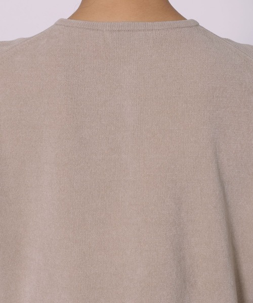 BABYLONE（バビロン）の「コットンモールカーディガン（カーディガン/ボレロ・レディース・ライトブラウン/ネイビー/グレイッシュベージュ・フリー）」の9枚目の写真