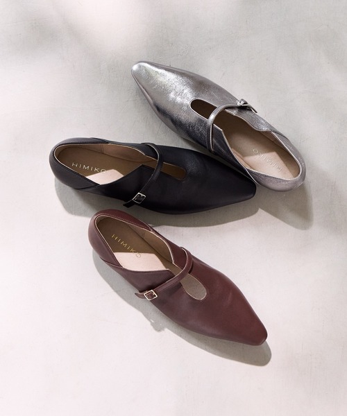 HIMIKO（ヒミコ）の「【HIMIKO】【ZOZOTOWN限定デザイン】ベルトデザインパンプス/650102（パンプス・レディース・ブラウン/シルバー/ブラック・24.0cm/23.5cm/23.0cm/22.5cm/22.0cm/21.5cm/26.5cm/26.0cm/25.5cm/25.0cm/24.5cm）」の12枚目の写真