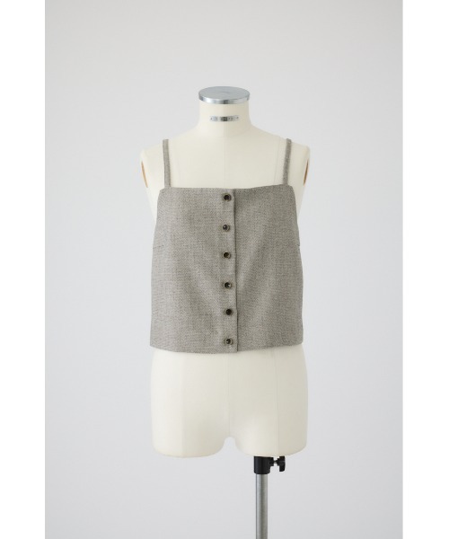 リムアーク　Tweed cami tops Tweed cami tops ツイードキャミトップス（キャミソール）｜RIM