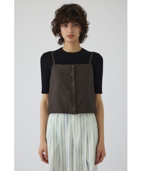 Tweed cami tops ツイードキャミトップス（キャミソール）｜RIM