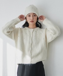FMiBL（ファミル）の「ラインストーンカーディガンセット（カーディガン/ボレロ）」