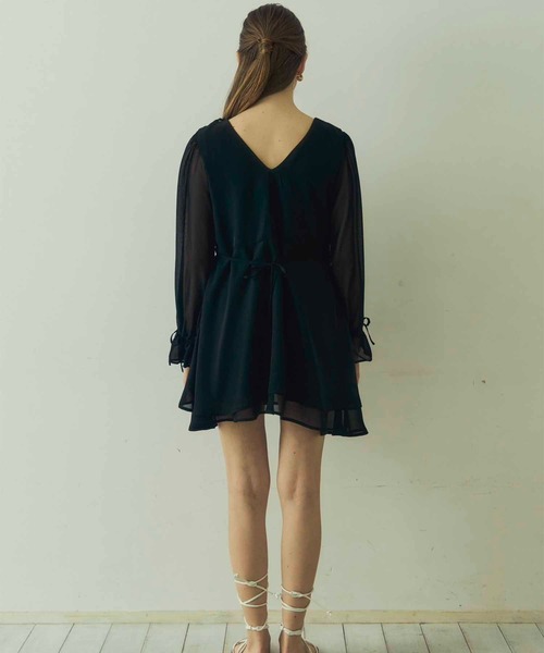 ワンピース Luan FRILL MINI ONEPIECE frill mini onepiece