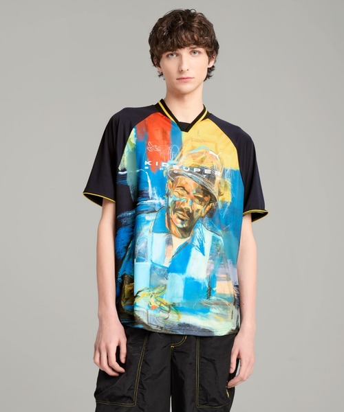 国内発送 PUMA x KIDSUPER リンガー Tシャツ コラボ 2カラ− プーマ PUMA PUMA PUMA X KIDSUPER RINGER TEE（プーマ×キッド