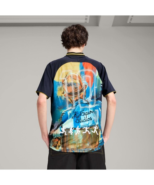 国内送 PUMA x KIDSUPER グラフィック ジャージ Tシャツ 2カラ− PUMA PUMA X KIDSUPER GRAPHIC JERSEY（プーマ×キッドスーパー