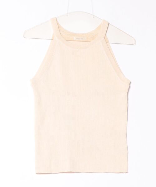 apres jour clair（アプレジュールクレア）の「【apres jour clair】アメスリニットタンク（タンクトップ・レディース・モカ/アイボリー/レッド系その他/杢グレー・フリー/X-LARGE）」の6枚目の写真