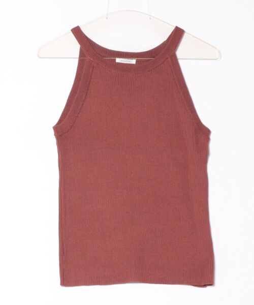apres jour clair（アプレジュールクレア）の「【apres jour clair】アメスリニットタンク（タンクトップ・レディース・モカ/アイボリー/レッド系その他/杢グレー・フリー/X-LARGE）」の9枚目の写真
