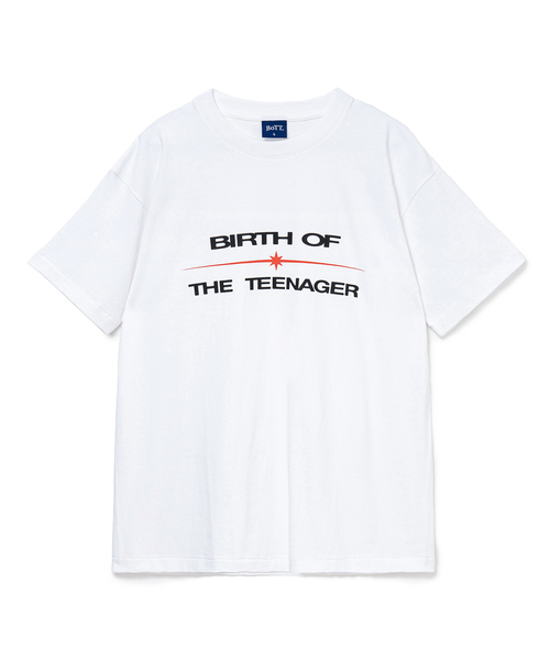 BOTT（ボット）の「BoTT / ボット Corporate Logo Tee（Tシャツ/カットソー・メンズ・ブルー/ホワイト・X-LARGE/LARGE/MEDIUM）」の2枚目の写真