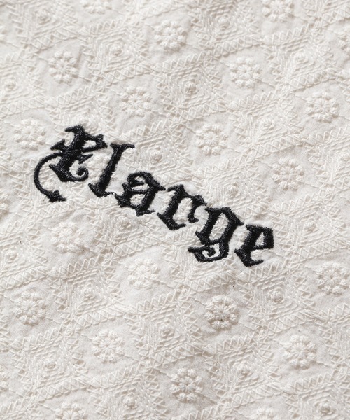 EMBROIDERED S/S LACE SHIRT（シャツ/ブラウス）｜XLARGE（エクストラ