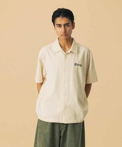 EMBROIDERED S/S LACE SHIRT（シャツ/ブラウス）｜XLARGE