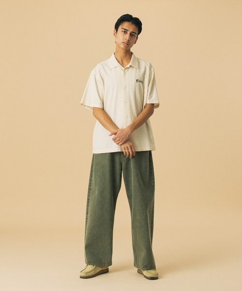 EMBROIDERED S/S LACE SHIRT（シャツ/ブラウス）｜XLARGE（エクストラ