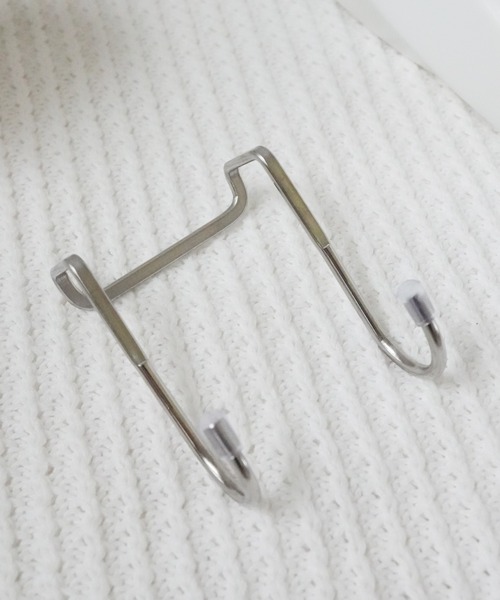 Port（ポート）の「【 Port / ポート 】 ラクラク 収納 S字フック / 取り付け 収納グッズ（収納グッズ・レディース・ブラック/シルバー・FREE）」の7枚目の写真