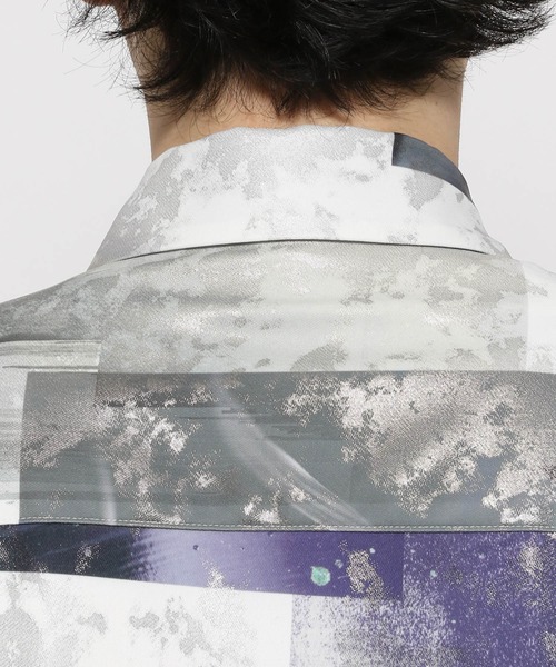 HARE（ハレ）の「グロッシーフォトガラシャツSS(HARE)（シャツ/ブラウス・メンズ・ホワイト/ブラック/グレー・FREE）」の21枚目の写真