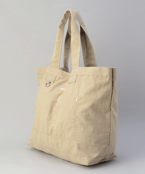 coen（コーエン）の「【ワンポイントロゴ】コットンナイロンツイルトートバッグ（トートバッグ・メンズ・ケリーグリーン/ピンク/ベージュ/ブラック・FREE）」の5枚目の写真