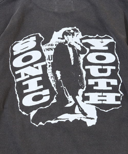 sonic youth（ソニックユース）の「Insonnia Projects インソニアプロジェクツ / SONIC YOUTH TEE ソニックユース ビッグシルエットプリントTシャツ バンドT / IP-SY-020（Tシャツ/カットソー・メンズ・ブラック/ホワイト・1/2/3）」の12枚目の写真