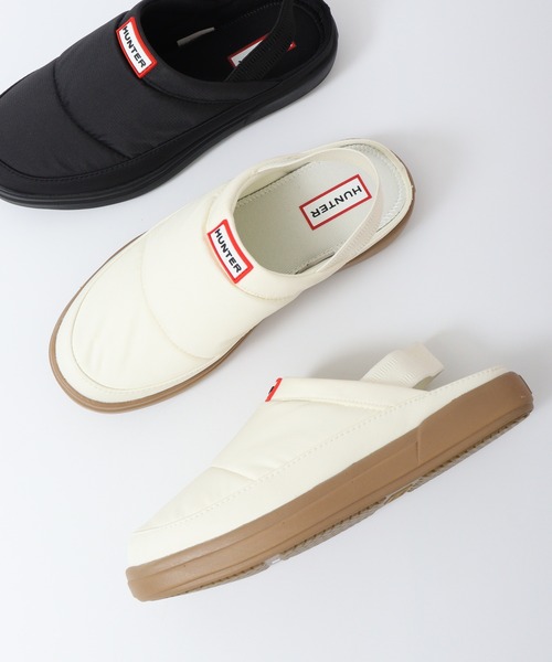 ハンター　24cm レディース イン/アウト ヒール ストラップ スリッパ HUNTER レディース イン/アウト ヒール ストラップ スリッパ（サンダル