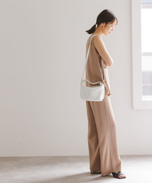 MILOS（ミロス）の「MILOS/ミロス ワンハンドルショルダーバッグ（ショルダーバッグ・レディース・ベージュ/ホワイト・FREE）」の4枚目の写真
