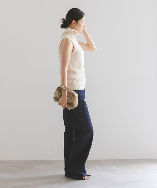 MILOS（ミロス）の「MILOS/ミロス ワンハンドルショルダーバッグ（ショルダーバッグ・レディース・ベージュ/ホワイト・FREE）」の9枚目の写真