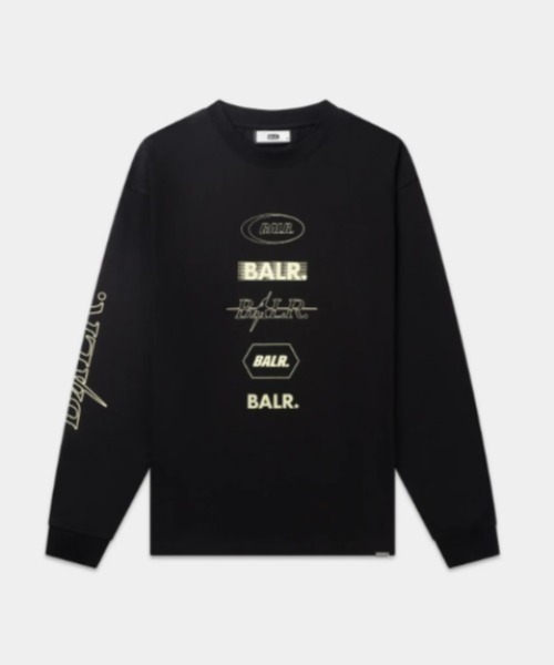 BALR./ボーラー/TAGS LS T-SHIRT-JET（Tシャツ/カットソー）｜BALR