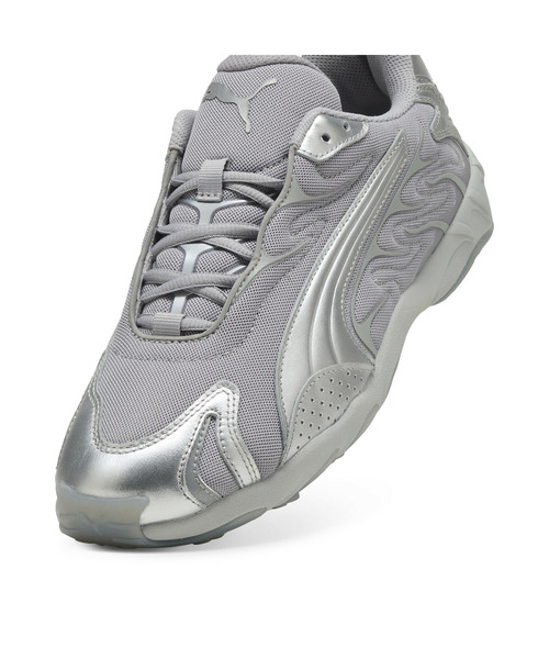 PUMA(プーマ)の「PUMA プーマ ユニセックス インへイル メタリック スニーカー(スニーカー・メンズ・グレー/イエロー×ブラック・26.5cm/25.5cm/24.5cm/23.5cm/28.0cm/27.0cm/26.0cm/24.0cm/28.5cm/27.5cm/29.0cm/23.0cm/25.0cm/29.5cm)」の10枚目の写真