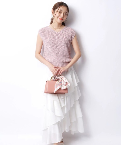 JUSGLITTY（ジャスグリッティー）の「アシメティアードスカート