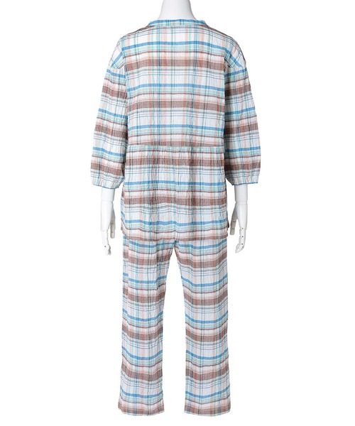 KID BLUE キッドブルー　パジャマセット KID BLUE(キッドブルー)｜24シャーリングチェックパジャマ