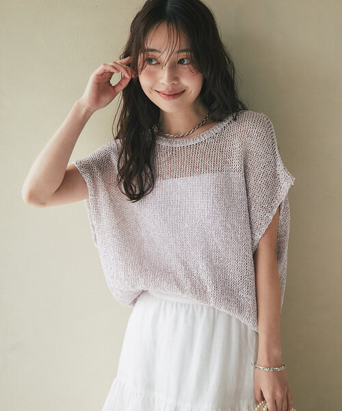 La boutique BonBon(ラブティックボンボン)の「【スタッフmiki監修】2WAYペチカップキャミ/ロング丈(キャミソール・レディース・ホワイト/ライトベージュ・PS/FREE)」の10枚目の写真