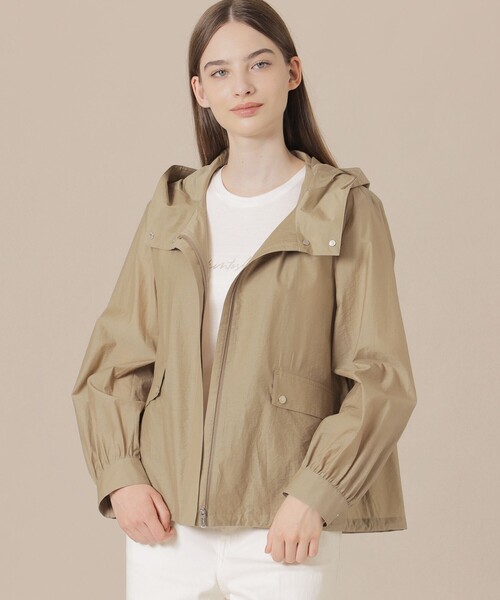 MACKINTOSHLONDON シルケットタフタショートコート　ベージュ セール】【WEB・一部店舗限定】シルケットタフタショートコート