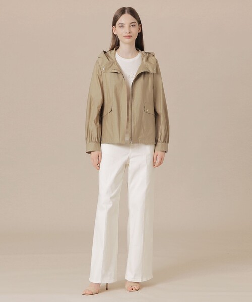 セール】【WEB・一部店舗限定】シルケットタフタショートコート